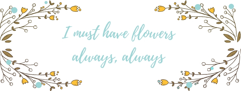 i must have flowers